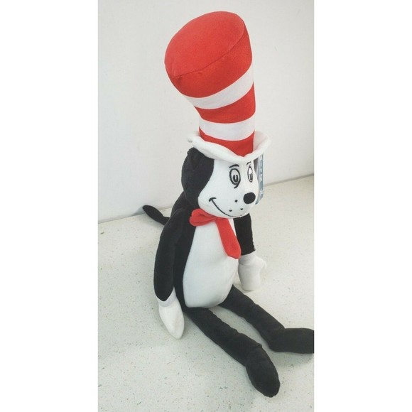 Khol's Cares Dr. Seuss The Cat In The Hat Plush New With Tags - Picture 3 of 10